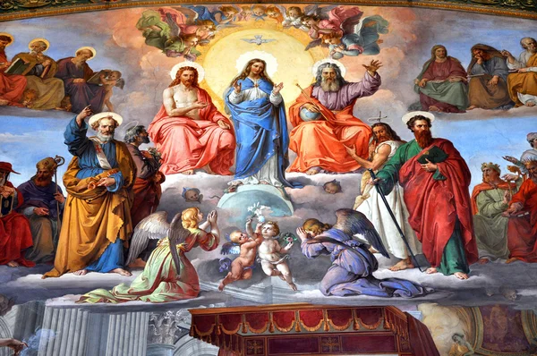 Paintings in the Vatican — Zdjęcie stockowe