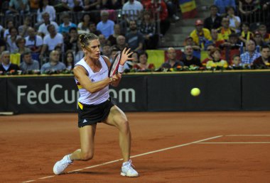 Alman tenisçi Andrea Petkoviç iş başında