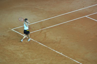 Tenisçi iş başında