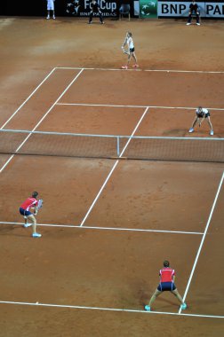 Çift Kişilik kadın tenis maçı