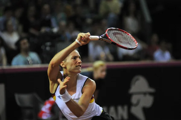 Niemiecki tenisista Andrea Petkovic w akcji — Zdjęcie stockowe