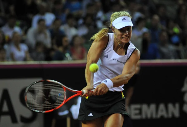 Tennis donna in azione — Foto Stock