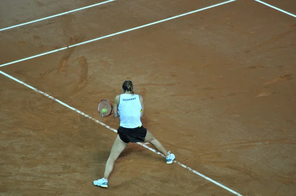 Jugador de tenis en acción — Foto de Stock