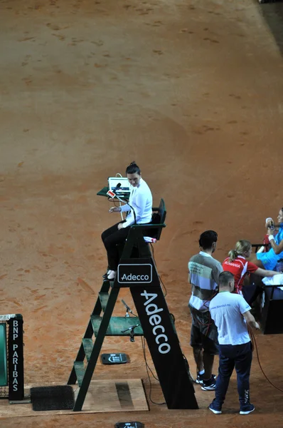 Tenisi hakem, hakem koltuğu