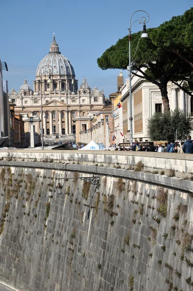 Szent Péter-bazilika. Vatikán — Stock Fotó