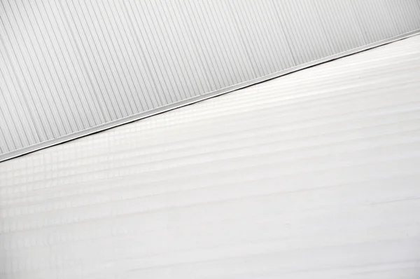 Sheet metal, korrugerad vägg byggnad — Stockfoto
