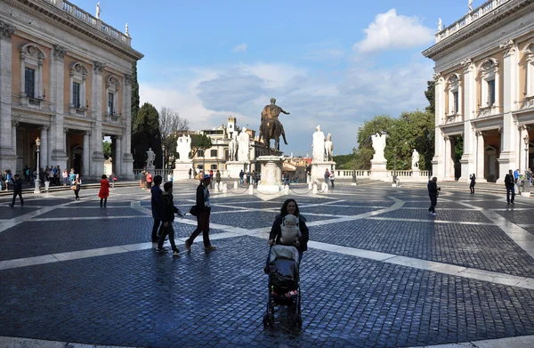 Piazza del Campidoglio, Rome — Photo