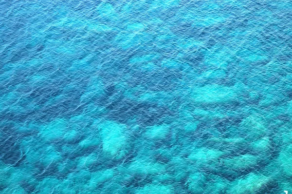 Krásné modré moře pozadí — Stock fotografie