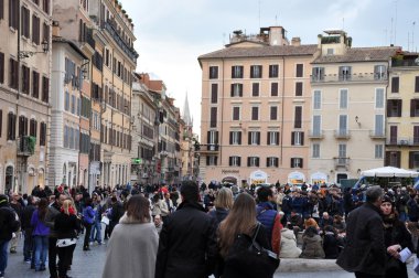 Piazza di spagna, Roma, İtalya