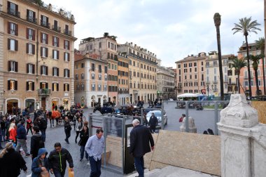 Piazza di spagna, Roma, İtalya
