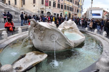 Piazza di spagna, Roma, İtalya