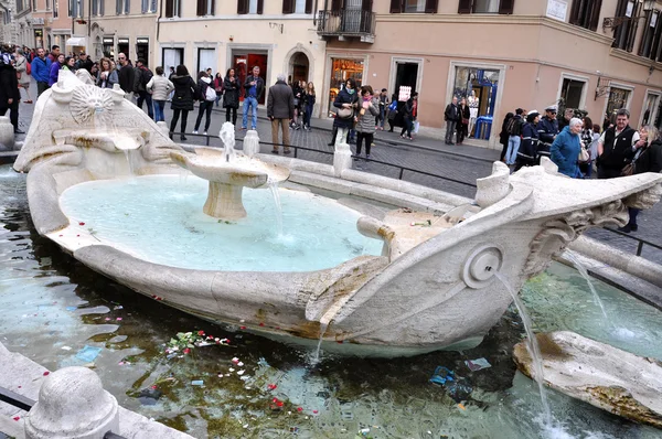 Piazza di spagna, Roma, İtalya — Stok fotoğraf