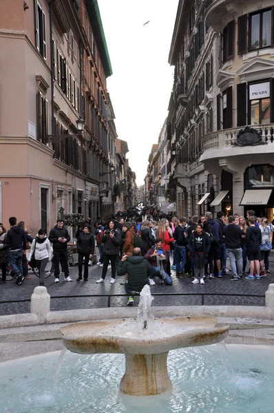 Piazza di Spagna, Roma Italia —  Fotos de Stock