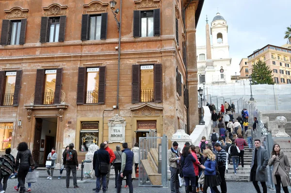 Piazza di Spagna, Rome Italy — Stock Photo, Image