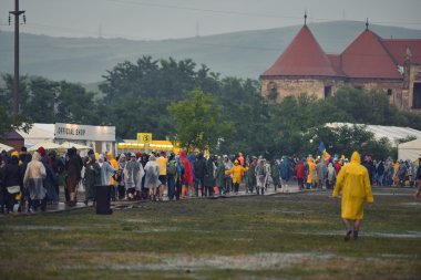 Yağışlı gün bir Müzik Festivali
