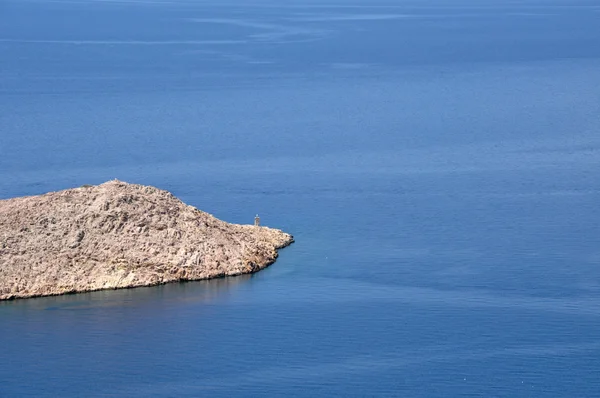 Côte rocheuse adriatique en Dalmatie — Photo