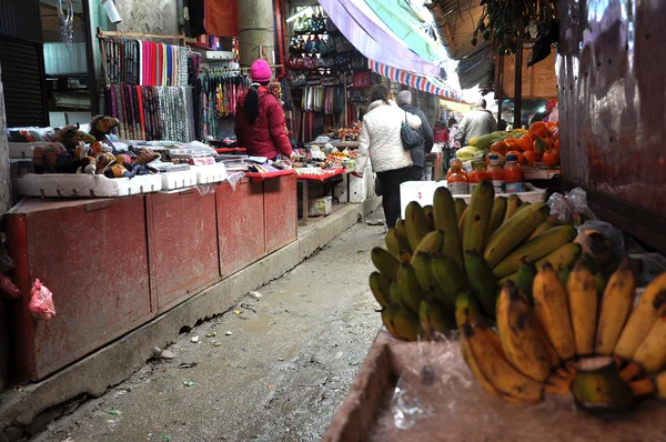 Aziatische landelijke markt in Sapa, Vietnam — Stockfoto