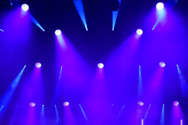 Luces de escenario en concierto — Foto de Stock