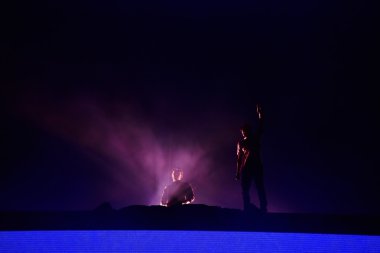 DJ Sahne Alanı'nda karıştırma Afrojack