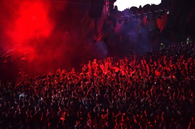 Kişilik konser, parti kalabalık