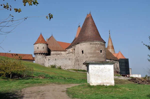 Die Burg Corvin, Rumänien — Stockfoto