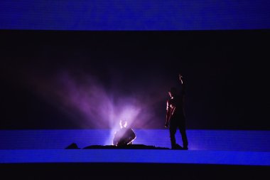 DJ Sahne Alanı'nda karıştırma Afrojack