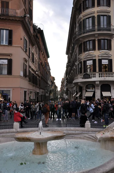 Piazza di Spagna, Rome Italy — Stock Photo, Image