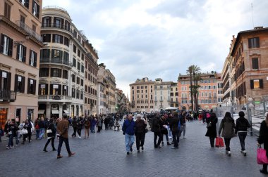 Piazza di spagna, Roma, İtalya