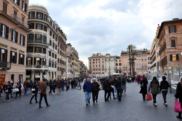 Piazza di Spagna, Roma Italia Imagen de archivo