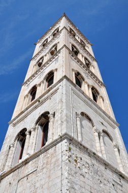 çan kulesinin anastasia Katedrali, zadar, Hırvatistan