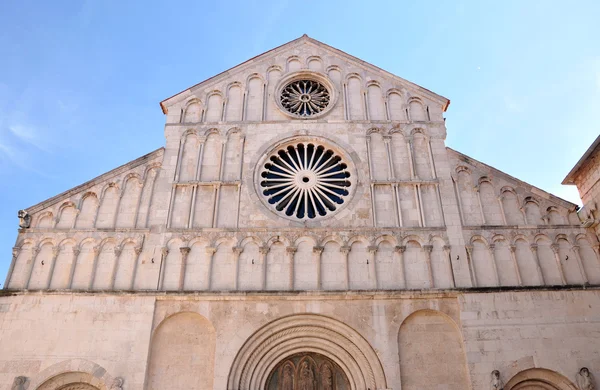 Cathédrale Sainte-Anastasie. Zadar, Croatie — Photo