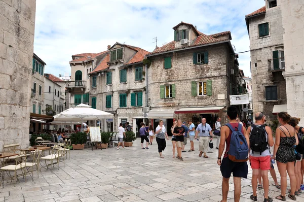 Diocletianus paleis in split, Kroatië — Stockfoto