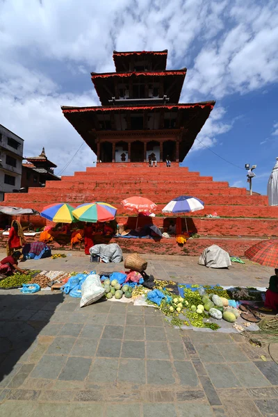 Markt in kathmandu, nepal — Stockfoto