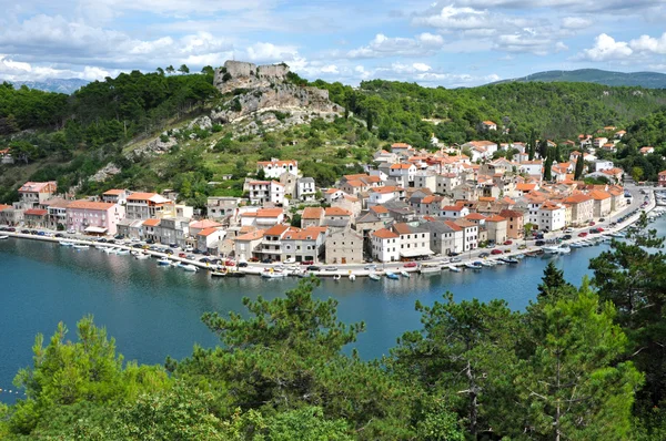 Village de pêcheurs de Novigrad, Croatie — Photo