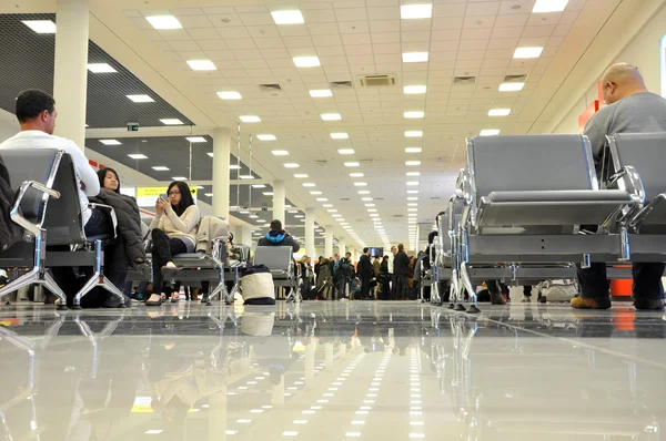 Aeroporto Internacional de Sheremetyevo, Moscou, Rússia — Fotografia de Stock