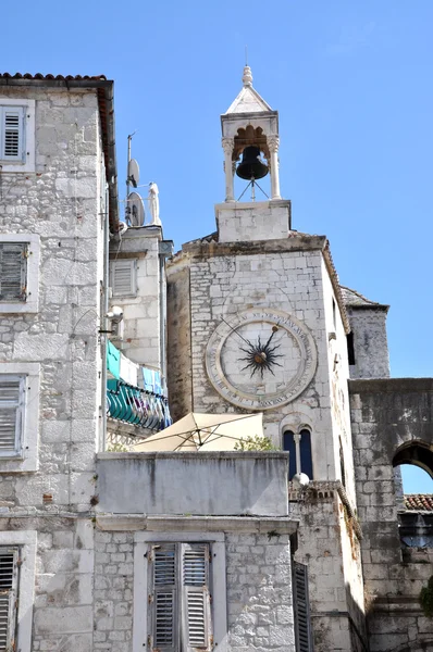 Split, Hırvatistan için Ortaçağ taş ev — Stok fotoğraf