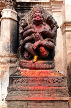 Eski Tanrı Narasimha, Hindu tanrısı Vişnu, avatar içinde bir
