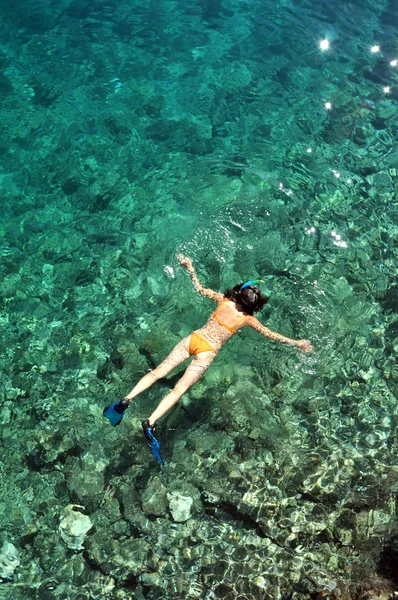 Snorkeling — Foto Stock