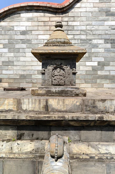 Manga Hiti ha scolpito una fontana pubblica a Kathmandu, Nepal — Foto Stock