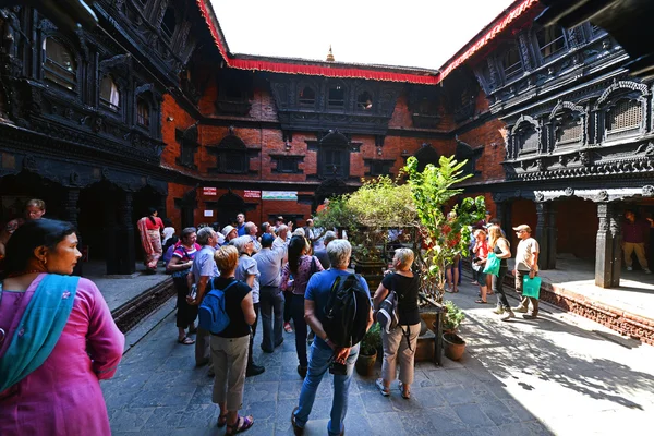 Kathmandu Unesco budovy před zemětřesením, Nepál — Stock fotografie