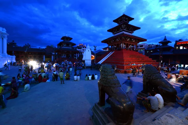 Katmandu Unesco binalar deprem, Nepal önce — Stok fotoğraf