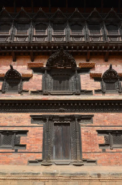 UNESCO dědictví architektura Bhaktapur, Kathmandu, Nepál — Stock fotografie