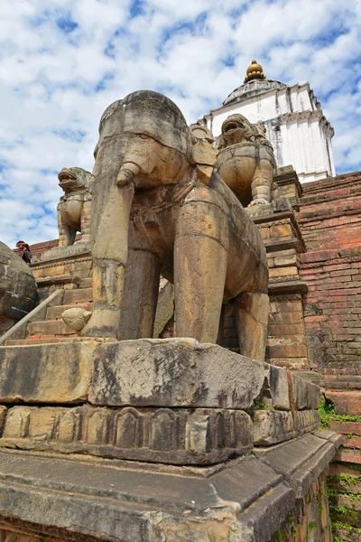 Архитектура наследия ЮНЕСКО Бхактапура, Катманду, Непала — стоковое фото