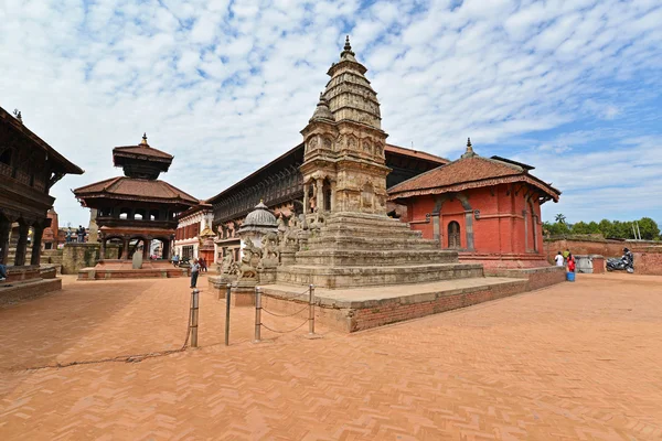 Architektura dziedzictwa UNESCO Bhaktapur, Kathmandu, Nepal — Zdjęcie stockowe