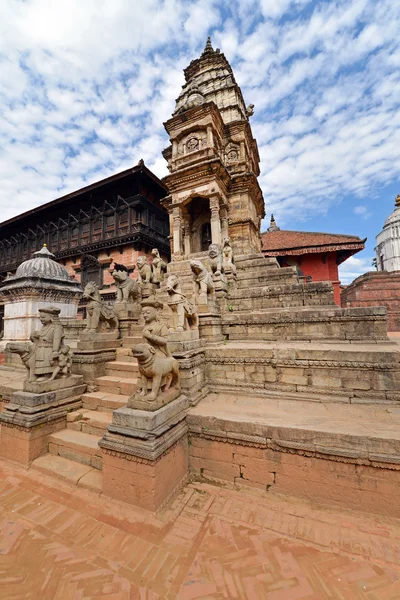 Architettura patrimonio Unesco di Bhaktapur, Kathmandu, Nepal — Foto Stock