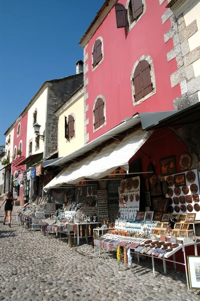 Basar in Mostar, Bosnien und Herzegowina — Stockfoto