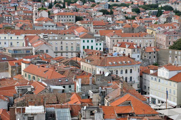 Aerial view of Split city, Croatia — Stock Photo, Image