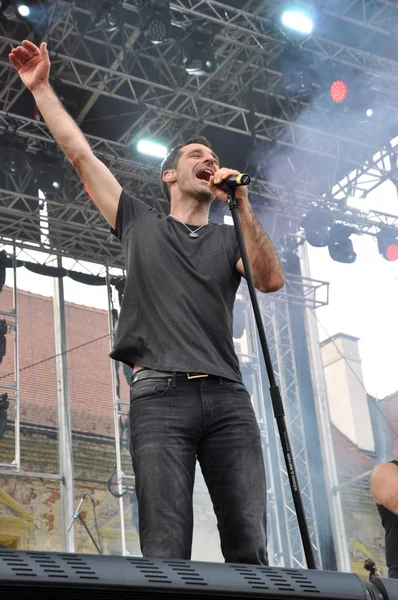 The Cat Empire esegue un concerto dal vivo — Foto Stock