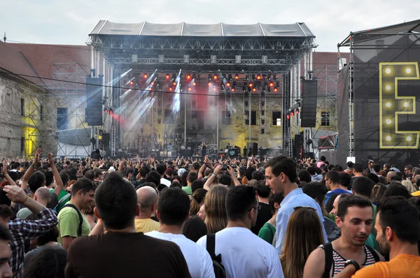 Kedi İmparatorluğu Avustralya'dan canlı konser gerçekleştirir — Stok fotoğraf