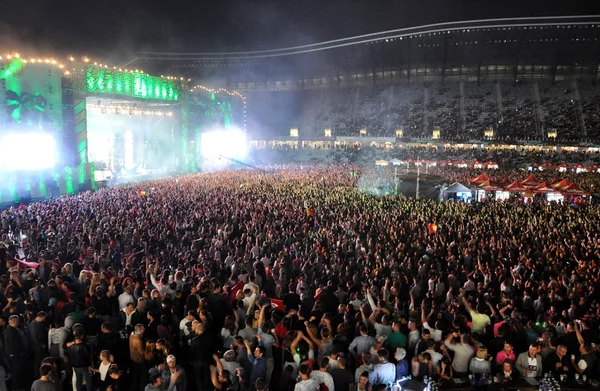 Estadio lleno de multitud — Foto de Stock